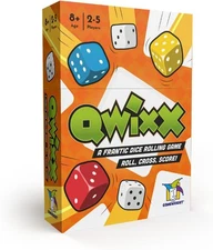Qwixx: The frantic dice rolling game that everyone plays at once! For ages 5 