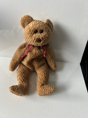 Ty Beanie Babies Curly The Bear Plush Toy - 4052 No Tag