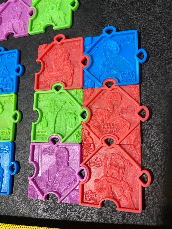 Star Wars El Ataque de los Clones Frito Lay Piezas de Puzzle de Colección Lote de Juguetes Premium A Foto 2 de 4