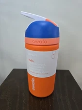 Owala Kids Flip Stainless Steel Water Bottle / 14oz / Color: Blue Citrus