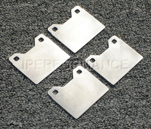 Titanium Brake Pad Shim Heat Shield Set for Ferrari 512 BB 1977-1985; ATE Rear