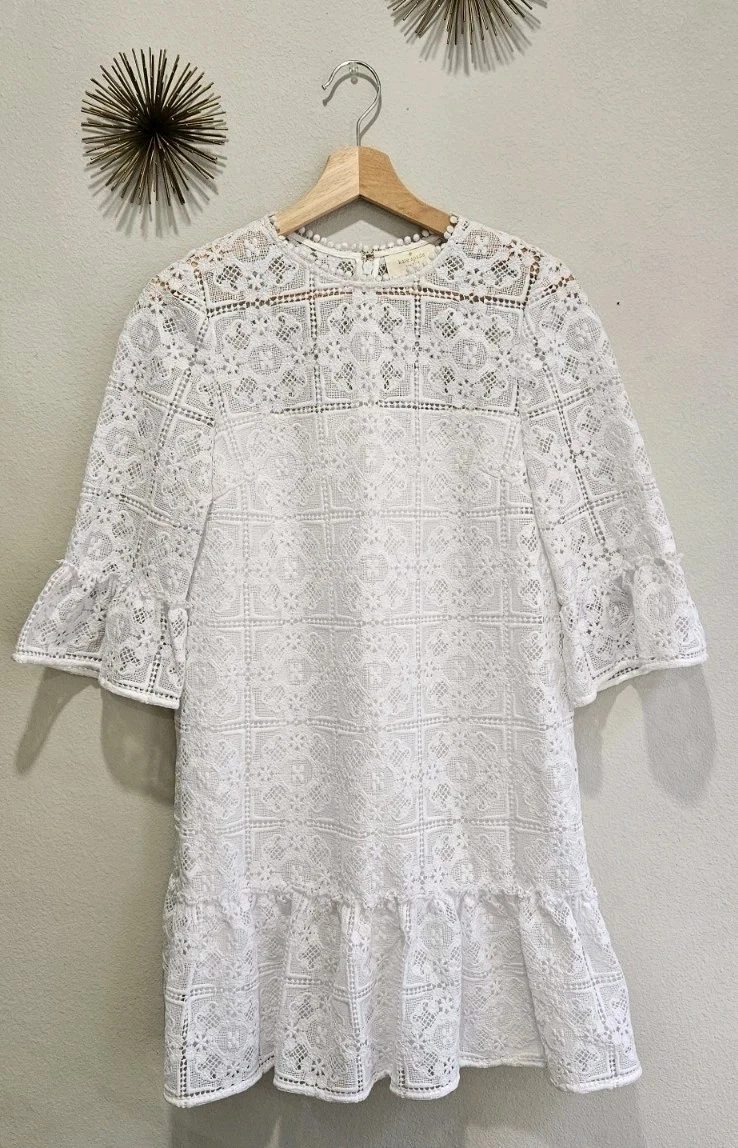 kate spade lace flounce shift dress kate spade new york Shift Floral Dresses for Women for sale