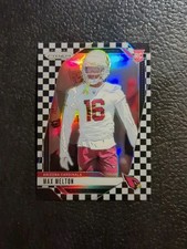 2024 Panini Prizm - Rookies Black & White Checker Prizm #376 Max Melton RC SP