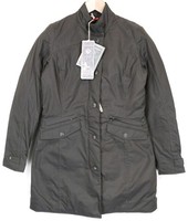 Tucano Urbano Ksandra Damen Jacke IT40 Grau Motorrad Regenmantel Atmungsaktiv