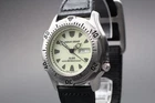 Vintage *Near MINT* Seiko Alba Aqua Gear V733-6A40 Divers Quartz Men Watch JAPAN