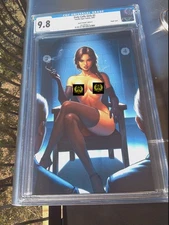 Duty Calls Girls Agent Ponytail Basic Instinct Laura Croft Cosplay |CGC 9.8