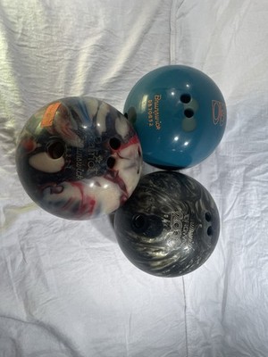 3x Bowlingkugel Brunswick   Patriot & Rhino Pro   Reaktiv   Gebraucht