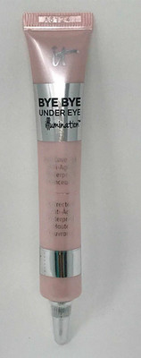 It Cosmetics Bye Bye under eye concealer MEDIUM Illumination UNSEALED .28oz READ