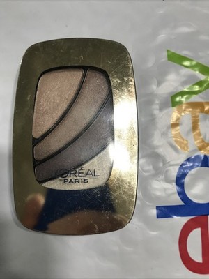 LOREAL Colour Riche Eyeshadow Quad #840 SNOOZE ADDICT unsealed NWOB FLAW