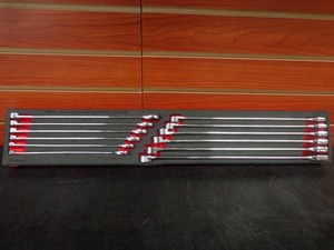 Snap-On XDLRMET01FBR 8-19MM 12-Pc Metric HP Ratcheting Box Wrench Set With Foam