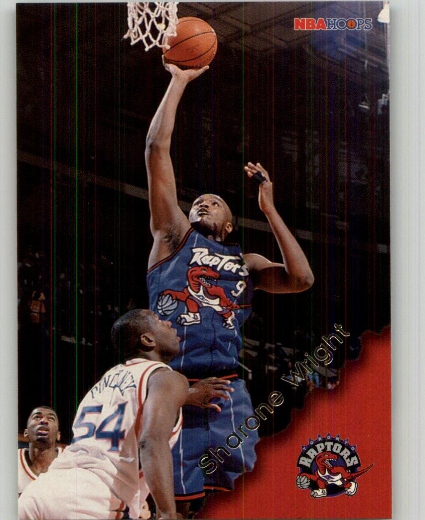 1996-97 Hoops Sharone Wright #156 Toronto Raptors