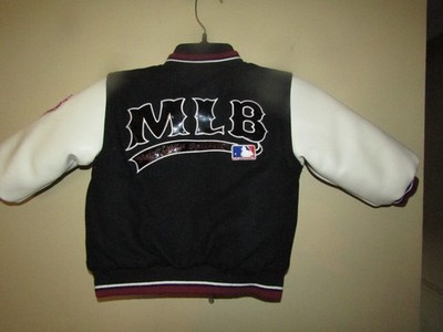 Nike Team MLB Wool Reversible Baseball KIDS 24 MONTHS Black White Burgundy