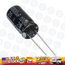5pcs 1000uF 25V Electrolytic Capacitors Lot CD110