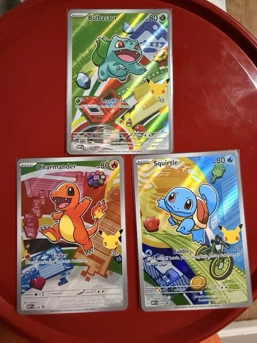 Pokemon First Partner Pack Kanto Starters: Bulbasaur, Charmander, Squirtle