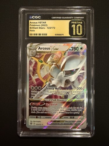 Arceus VSTAR graded CGC 10 for sale on eBay