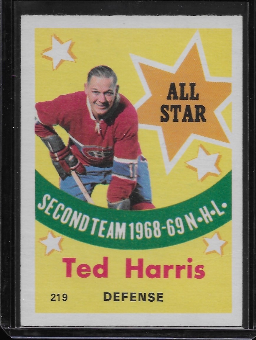 1969-70 O-Pee-Chee - Ted Harris All Star #219 NM