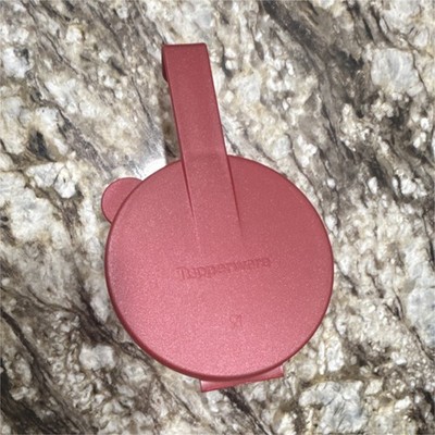 Tupperware Forget Me Not Onion/Tomato Hanging Keeper RED Garnet JR