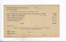 19OO'S-POSTAL CARD-FREDERICK STEARNS & COMPANY-DETROIT, MICHIGAN