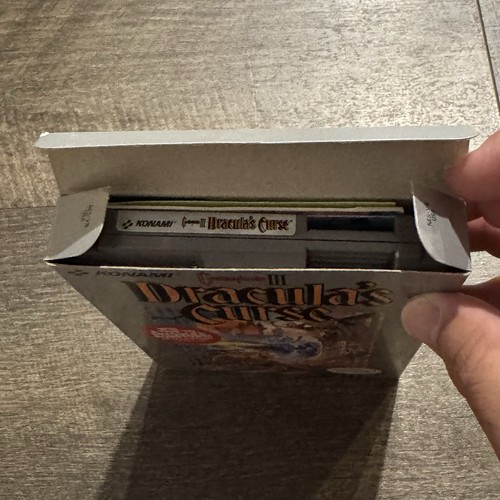 Castlevania 3 Draculas Curse Nintendo NES 1990 Complete CIB Inserts & Manual - Picture 18 of 18