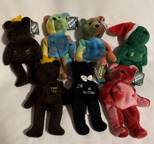 Lot of 7 SALVINO'S BAMM BEANO'S  SALVINO'S BAMMERS Beanie Babies 1998  1999