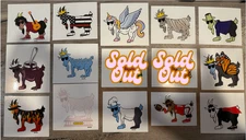 🐐Goat USA Stickers 2 for $10.50 You Pick  🐐  Brand New