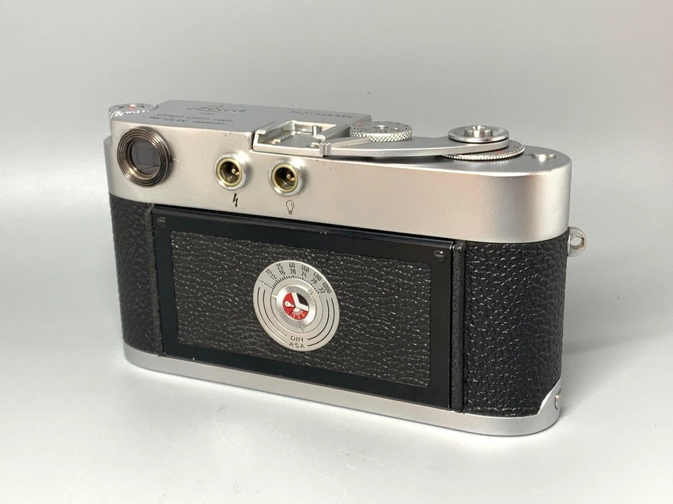 Leica M2 Película SLR Cuerpo Botón Rebobinado Cromo -EXC- `1502 Foto 2 de 3