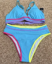 Blooming Jelly Women’s 2 Piece Bikini Set Size XL