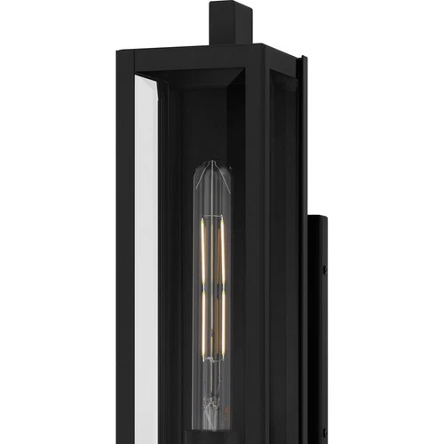 Quoizel DLE8405 Dale 20" Tall Outdoor Wall Sconce - Black - Picture 4 of 7