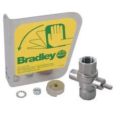 Bradley S30-109 Eyewash Handle, Stainless Steel, Stainless Steel, For Use With,
