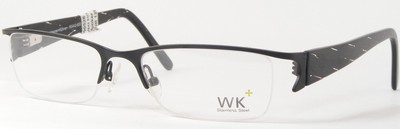 Wagner & Kühner Kuhner WK 60442 620 Matte Black UNIQUE RARE EYEGLASSES 51-17-135