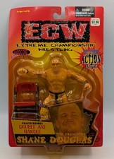 1999 ECW The Franchise Shane Douglas Double Axe Handle Wrestler Action Figure