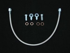 Stainless Turbo Oil Feed Line 1g 2g Dsm Eclipse 4g63 16g 20g Head Location