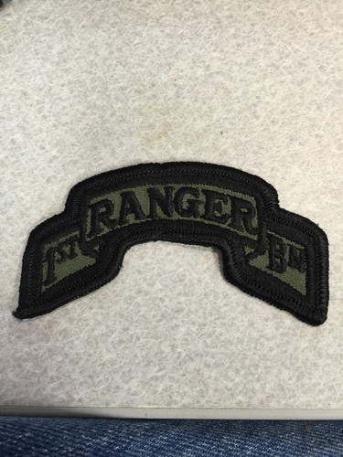 ESERCITO RANGER PERGAMENE - 1° BATTAGLIONE RANGER Patch SOTTOMESSA - Foto 2 di 3