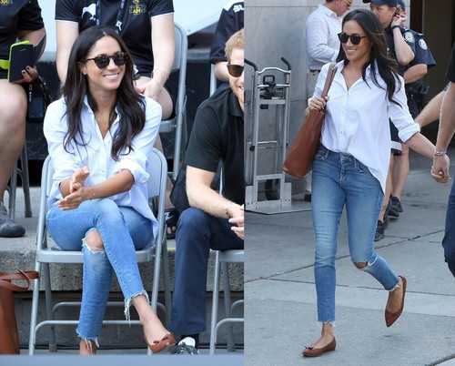 NWT Mother Denim Looker Ankle Fray 