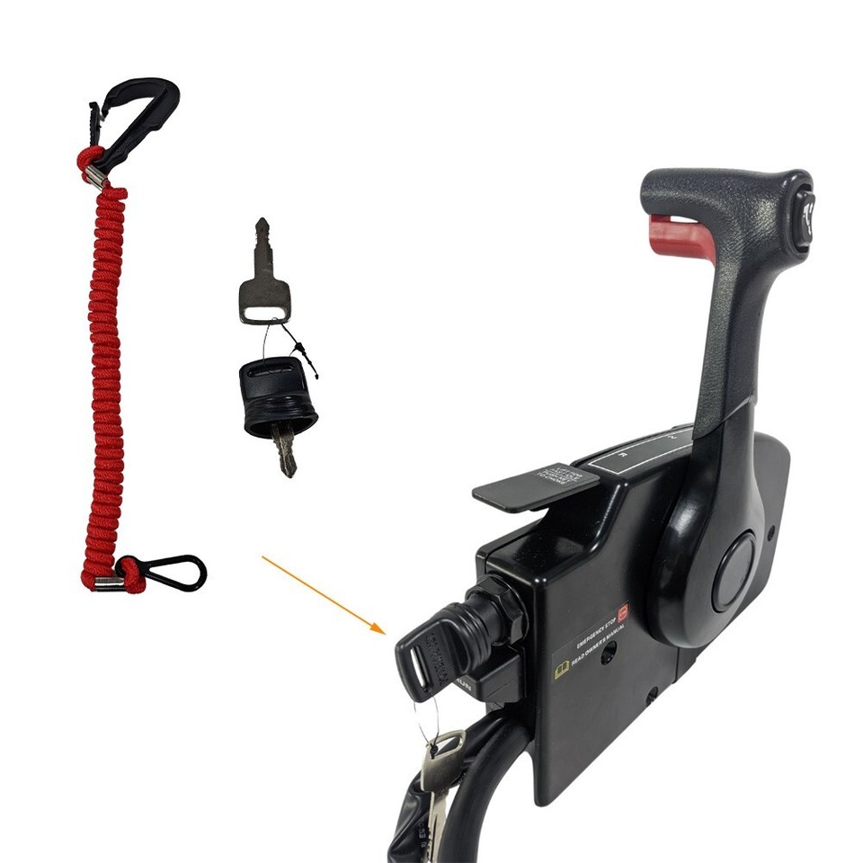 Outboard Remote Control Box 881170A13 For Mercury Left Side Mount 14Pin ...