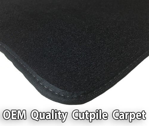 2004-2010 BMW 6 Series Coupe 4pc Custom Fit Carpet Floor Mats - Black - Picture 3 of 11