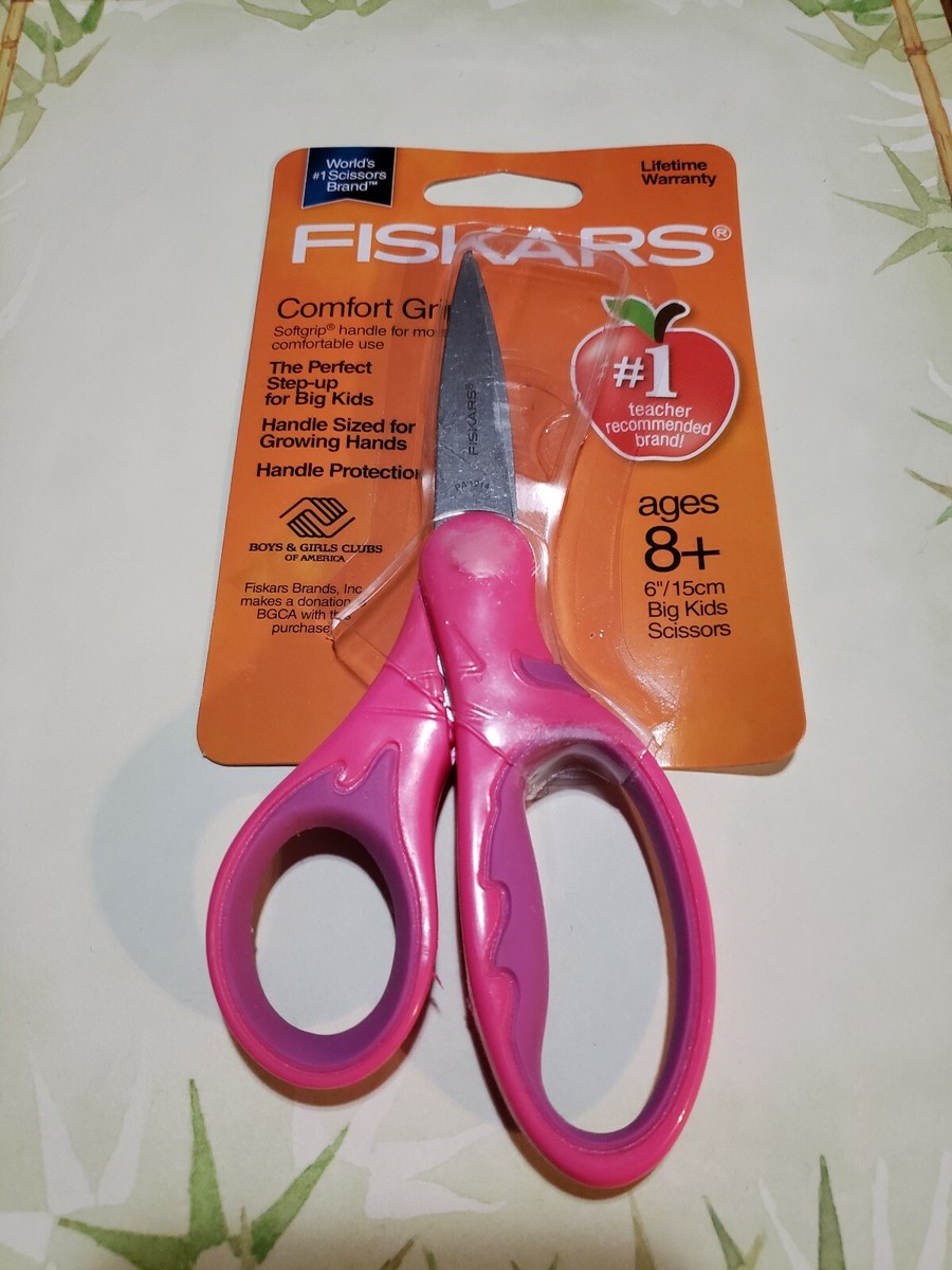 Fisker scissors 6inch Big Kid Scissors pink | eBay