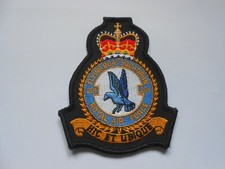 RAF  Royal Air Force flying boat squadron 201  cloth    patch 