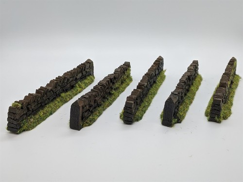 5x OO gauge Roadside dry stone walling - Javis PW1DB - F2 - Picture 1 of 2
