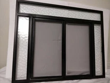 READ - Pleasant Hearth Manchester Petite Size Fireplace Screen Black, # FA183S-P