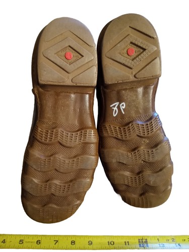 Vintage Ballband Thermoschicht isoliert Regenjagd Gummistiefel Herren Größe 12 - Bild 3 von 9