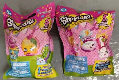 Shopkins Plush Hangers Blind Bags NEW SEALED NOS NIP
