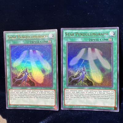 Yugioh Star Pendulumgraph PEVO-EN007 Super Rare 1st Edition Card 2