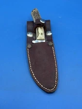 Boker Tree Brand Arbolito Stag Handle Fixed Blade Argentina Knife W/Sheath F3B