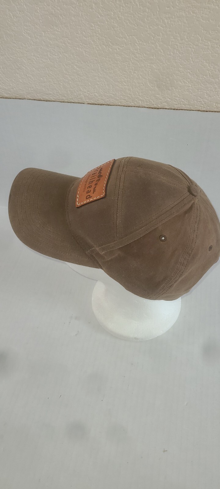 Trailhead Leather Patch Hat Adjustable Snapback B… - image 3