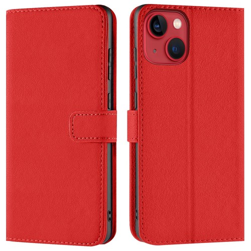 Klapp Tasche für Apple iPhone 15 Schutz Hülle Wallet Book Cover Handy Case Etui - Bild 1 von 6