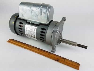 Franklin Electric Motor 308 RPM 220 Volt - Gear Mixer Slow Speed Geared Reducer