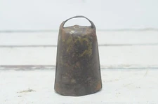 Late 1800's Hand Made Iron Cow or Goat Bell Primitive Decor Rustic Farm House #4
