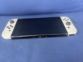 Nintendo Switch OLED Model 64GB black Console with white matt joy cons