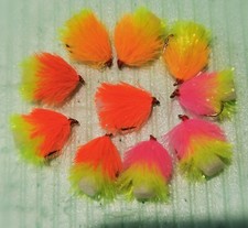  10 TEQUILA FOAM ARSE BLOBS FAB/TROUT FLIES KAMASAN Hoks size 10